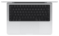 Preview: MacBook Pro 14" M5, 10C CPU, 10C GPU, 16GB, 1TB, SD, silber
