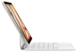 Preview: APPLE Magic Keyboard für 11" iPad Air (M4) - Deutsch, weiß