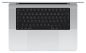 Preview: MacBook Pro 16" M5 Max, 18C CPU, 32C GPU, 36GB, 2TB, SD, silber