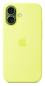 Preview: APPLE iPhone 17 Silikon Case mit MagSafe - Neon Gelb