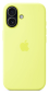Preview: APPLE iPhone 17 Silikon Case mit MagSafe - Neon Gelb