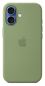 Preview: APPLE iPhone 17 Silikon Case mit MagSafe - Hellmoosgrün