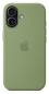 Preview: APPLE iPhone 17 Silikon Case mit MagSafe - Hellmoosgrün