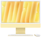 Preview: iMac 24" M4, SG, 10C CPU, 10C GPU, 16GB, 256GB, MK TID, MM, gelb