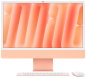Preview: iMac 24" M4, SG, 10C CPU, 10C GPU, 16GB, 512GB, MK TID, MM, orange