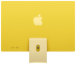 Preview: iMac 24" M4, SG, 10C CPU, 10C GPU, 24GB, 512GB, MK TID, MM, gelb