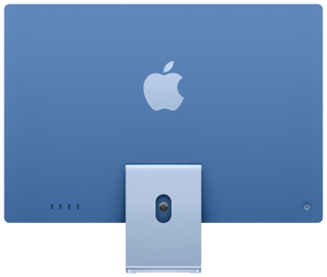 iMac 24" M4, SG, 10C CPU, 10C GPU, 24GB, 512GB, MK TID, MM, blau