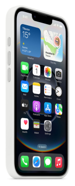 Preview: APPLE iPhone 16e Silikon Case, weiß