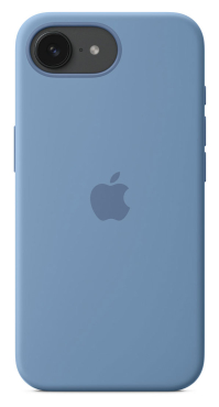 Preview: APPLE iPhone 16e Silikon Case, winterblau