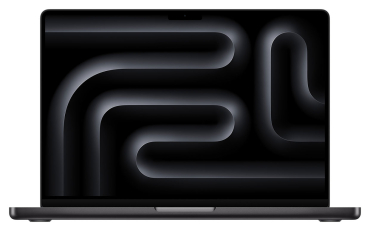 MacBook Pro 14" M5, 10C CPU, 10C GPU, 16GB, 1TB, SD, space schwarz