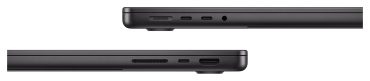 Preview: MacBook Pro 14" M5, 10C CPU, 10C GPU, 24GB, 1TB, SD, space schwarz