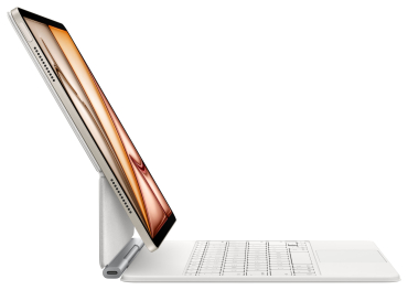 Preview: APPLE Magic Keyboard für 13" iPad Air (M4) - Deutsch, weiß