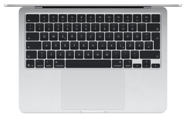 Preview: MacBook Air 13" M5, 10C CPU, 8C GPU, 16GB, 512GB, silber