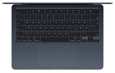 Preview: MacBook Air 13" M5, 10C CPU, 10C GPU, 24GB, 1TB, mitternacht