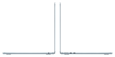 Preview: MacBook Air 13" M5, 10C CPU, 8C GPU, 16GB, 512GB, himmelblau