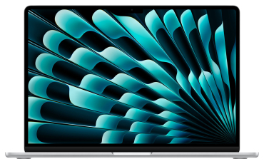 MacBook Air 15" M5, 10C CPU, 10C GPU, 24GB, 1TB, silber