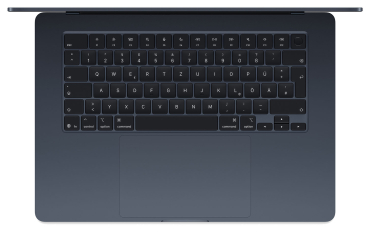 Preview: MacBook Air 15" M5, 10C CPU, 10C GPU, 16GB, 1TB, mitternacht
