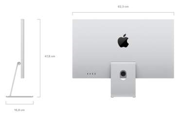 APPLE Studio Display (2026), Standardglas, neigungsverstellbarer Standfuß