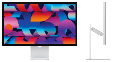 APPLE Studio Display (2026), Nanotexturglas, neigungs- und höhenverstellbarer Standfuß