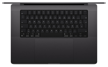 Preview: MacBook Pro 16" M5 Pro, 18C CPU, 20C GPU, 24GB, 1TB, SD, space schwarz