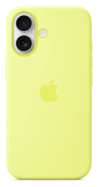 Preview: APPLE iPhone 17 Silikon Case mit MagSafe - Neon Gelb
