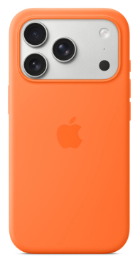 Preview: APPLE iPhone 17 Pro Silikon Case mit MagSafe - Orange