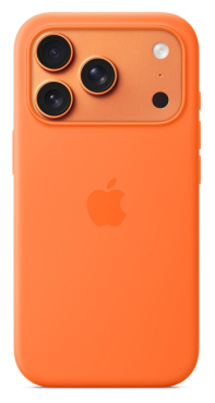 Preview: APPLE iPhone 17 Pro Silikon Case mit MagSafe - Orange