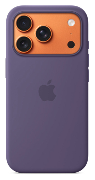 Preview: APPLE iPhone 17 Pro Silikon Case mit MagSafe - Nebelviolett