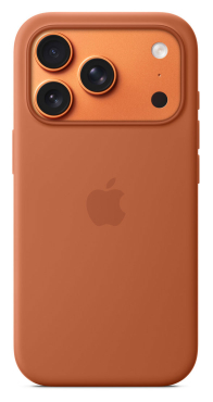 Preview: APPLE iPhone 17 Pro Silikon Case mit MagSafe - Terracotta