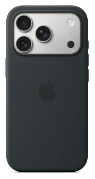 Preview: APPLE iPhone 17 Pro Silikon Case mit MagSafe - Schwarz