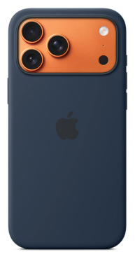 Preview: APPLE iPhone 17 Pro Max Silikon Case mit MagSafe - Mitternacht