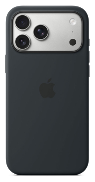 Preview: APPLE iPhone 17 Pro Max Silikon Case mit MagSafe - Schwarz
