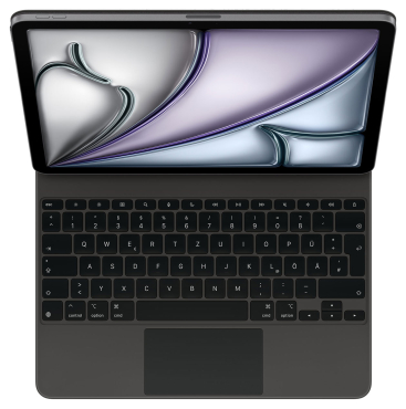 Preview: APPLE Magic Keyboard für 13" iPad Air (M4) - Deutsch, schwarz