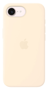 Preview: APPLE iPhone 17e Silikon Case mit MagSafe, Vanille