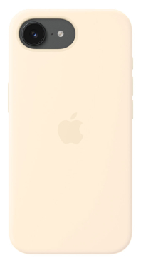Preview: APPLE iPhone 17e Silikon Case mit MagSafe, Vanille