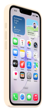 Preview: APPLE iPhone 17e Silikon Case mit MagSafe, Vanille