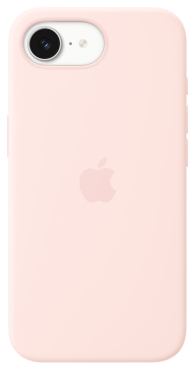 Preview: APPLE iPhone 17e Silikon Case mit MagSafe, Zartrosa