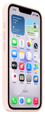 Preview: APPLE iPhone 17e Silikon Case mit MagSafe, Zartrosa