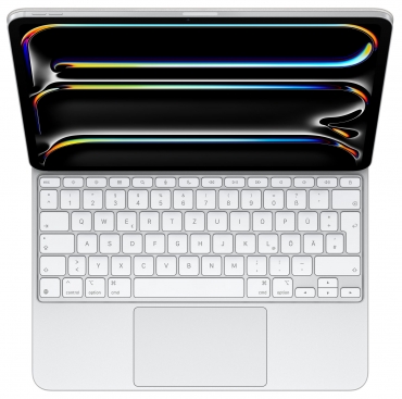 Preview: APPLE Magic Keyboard für 13" iPad Pro (M5) - Deutsch, weiß