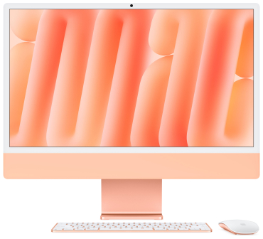 iMac 24" M4, SG, 10C CPU, 10C GPU, 16GB, 512GB, MK TID, MM, orange