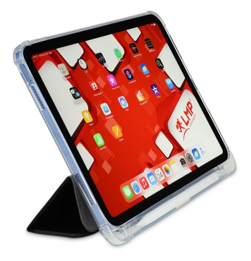 Preview: LMP SlimCase für iPad (A16), transparent/schwarz