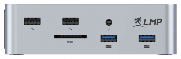 Preview: LMP USB4 Super Dock 2, 15-Port, space grau
