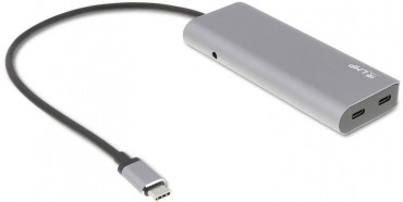 Preview: LMP USB-C Hub, 7-Port, USB-A & USB-C, space grau