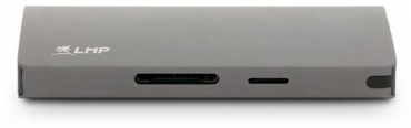 Preview: LMP USB-C Travel Dock 4K 9-port, spacegrau