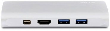 Preview: LMP USB-C Travel Dock 4K 9-port, silber
