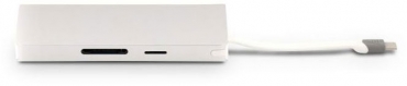 Preview: LMP USB-C Travel Dock 4K 9-port, silber