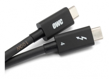 OWC Thunderbolt 5/USB-C Kabel (40Gb/s), 1m, schwarz