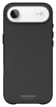 VONMÄHLEN Kunstleder-Folio für iPhone Air, MagSafe, schwarz