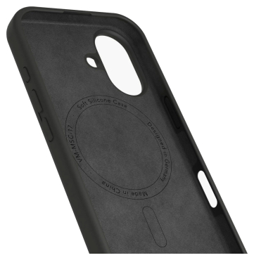 Preview: VONMÄHLEN Silikon-Case für iPhone 17, MagSafe, schwarz