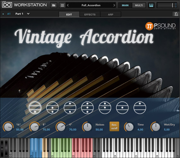 PSOUND Vintage Accordion